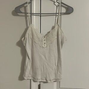 Abercrombie lace sleep tank size M